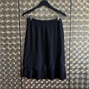 Prada Black High-Low Women's Skirt